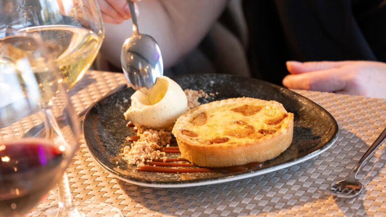 Tartelette dessert maison – restaurant Le K Mandelieu