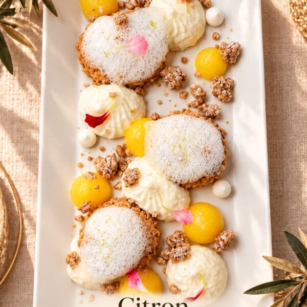 dessert au citron